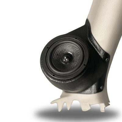 A-Pillar Custom Speaker Pods for the 2013-2017 Honda Accord to hold 3.5 in  speakers for car audio installation upgrade