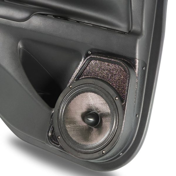 right ortho Speaker Upgrade for the Rear Door of your 2013-2018 Nissan Altima. Easy installation of a Single 8" Midrange for the most powerful car stereo possible.