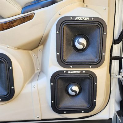 Rear Door Custom Speaker Pods for the 2015-2020 Chevrolet Suburban Chevrolet Tahoe GMC Yukon to hold Dual 7.0 in  speakers for car audio installation upgrade