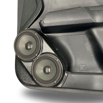 Front Door Custom Speaker Pods for the 2016-2023 Toyota Tacoma to hold Dual 6.5 in  speakers for car audio installation upgrade