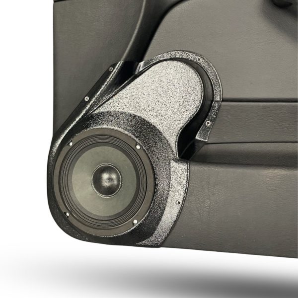 Front Door Custom Speaker Pods for the 1999-2004 Volkswagen Jetta to hold 6.5 in  speakers for car audio installation upgrade