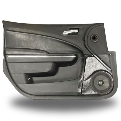 Front Door Custom Speaker Pods for the 2011-2023 Chrysler 300C Dodge Charger to hold 6.5 in speakers for car audio installation upgrade