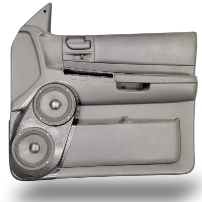 Front Door Custom Speaker Pods for the 2001-2004 Dodge Dakota Durango to hold Dual 6.5 in  speakers for car audio installation upgrade