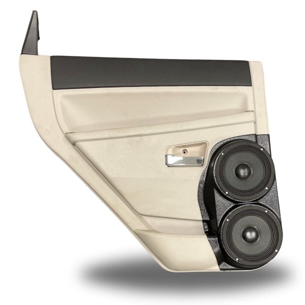 top center Speaker Upgrade for the Rear Door of your 2005-2010 Jeep Grand Cherokee. Easy installation of a Dual 6.5" Midrange for the most powerful car stereo possible.