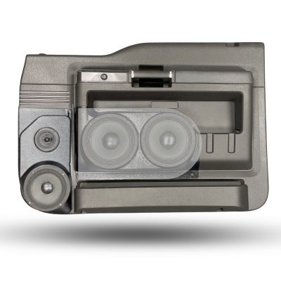 Front Door Custom Speaker Pods for the 2008-2009 Ford F-250F-350 to hold 6.5 in and 3.5 in speakers for car audio installation upgrade