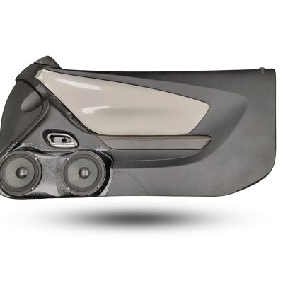 Front Door Custom Speaker Pods for the 2010-2015 Chevrolet Camaro to hold Dual 6.5 in speakers for car audio installation upgrade