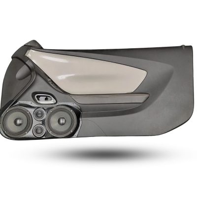 Front Door Custom Speaker Pods for the 2010-2015 Chevrolet Camaro to hold Dual 6.5 in and Dual 2.0 in  speakers for car audio installation upgrade