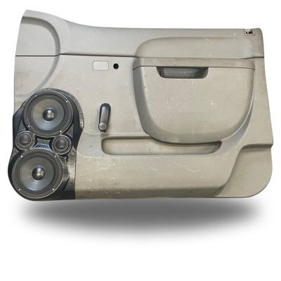 Front Door Custom Speaker Pods for the 2010-2013 Chevrolet Silverado GMC Sierra to hold Dual 6.5 in and Dual 2.0 in speakers for car audio installation upgrade