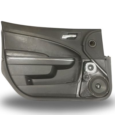 Front Door Custom Speaker Pods for the 2011-2023 Chrysler 300C Dodge Charger to hold 6.5 in and 3.5 in and 2.0 in speakers for car audio installation upgrade