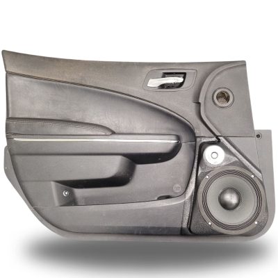 Front Door Custom Speaker Pods for the 2011-2023 Chrysler 300C Dodge Charger to hold 8.0 in and 2.0 in  speakers for car audio installation upgrade