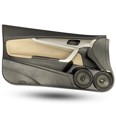 top center Speaker Upgrade for the Front Door of your 2013-2017 Honda Accord Coupe. Easy installation of a Dual 6.5" Midrange for the most powerful car stereo possible.