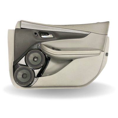 Front Door Custom Speaker Pods for the 2014-2020 Chevrolet Impala to hold Dual 6.5 in  speakers for car audio installation upgrade