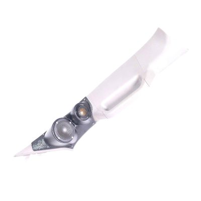 A-Pillar Custom Speaker Pods for the 2015-2020 Ford F-150 F-250F-350 to hold 3.5 in and 2.0 in  speakers for car audio installation upgrade