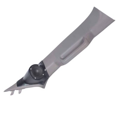 A-Pillar Custom Speaker Pods for the 2015-2020 Ford F-150 F-250F-350 to hold 3.5 in speakers for car audio installation upgrade