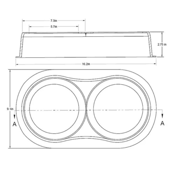 D6 universal tech drawing sized