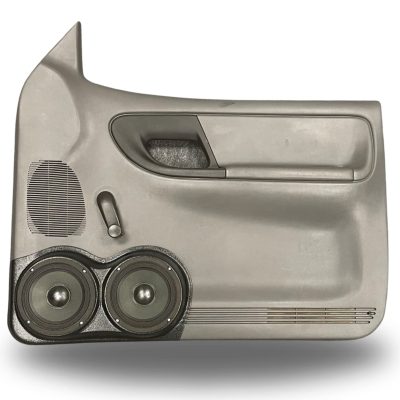 Front Door Custom Speaker Pods for the 1998-2012 Ford Ranger Mazda B-Series to hold Dual 6.5 in  speakers for car audio installation upgrade