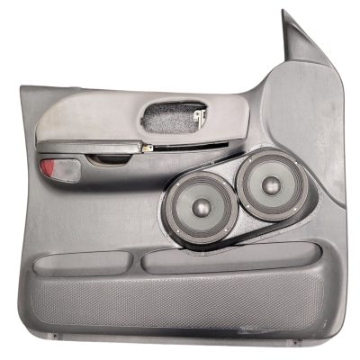 Front Door Custom Speaker Pods for the 1999-2003 Ford F-150 to hold Dual 6.5 in speakers for car audio installation upgrade
