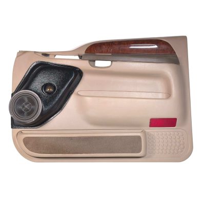 Front Door Custom Speaker Pods for the 1999-2007 Ford Excursion F-250F-350 to hold 6.5 in and 2.0 in  speakers for car audio installation upgrade