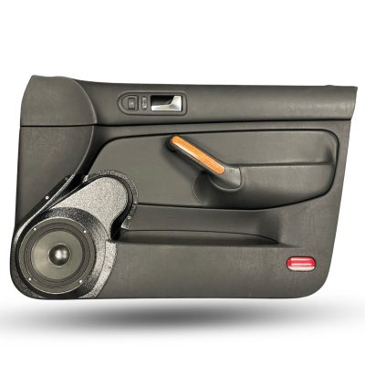 Front Door Custom Speaker Pods for the 1999-2004 Volkswagen Jetta to hold 6.5 in  speakers for car audio installation upgrade