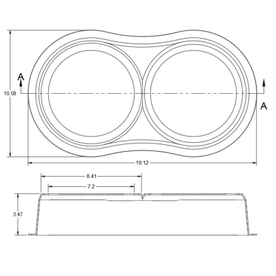 Universal - D8 Technical Drawing