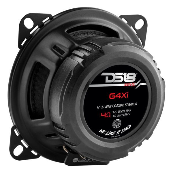 DS18 G4Xi GEN-X 4" 2-Way Coaxial Speakers 120 Watts 4-Ohm - Image 4