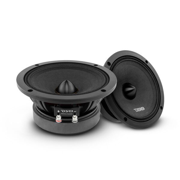 DS18 PRO-ZXI6.4BM 6.5" Mid-Range Loudspeaker with Bullet 600 Watts 4-Ohm - Image 2