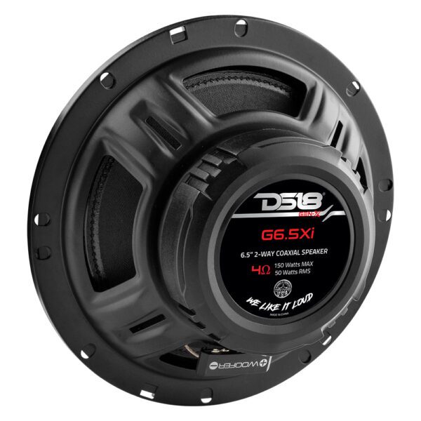 DS18 G6.5Xi GEN-X 6.5" 2-Way Coaxial Speakers 150 Watts 4-Ohm - Image 4